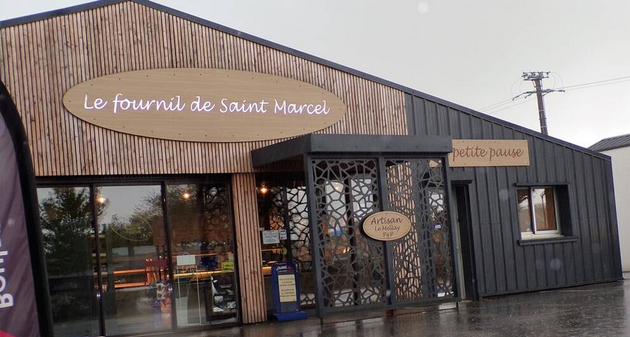 façade avant de la boulangerie